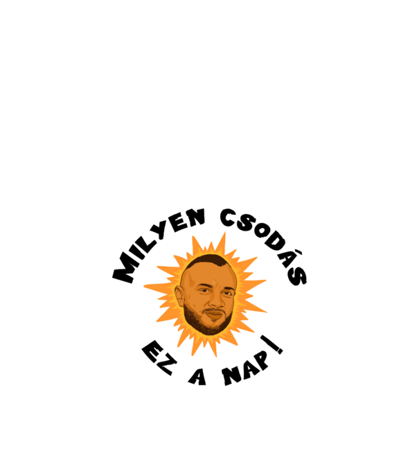  minta fehér pólón