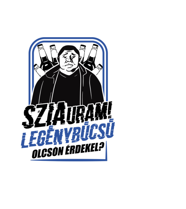  minta világoskék pólón