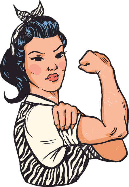 Strong woman