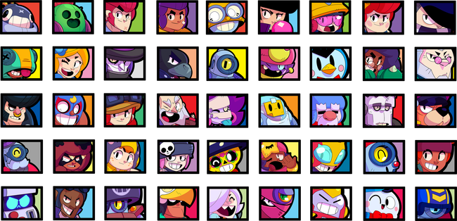 Brawl Stars - All brawlers