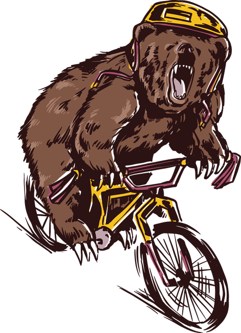 Medve BMX-en