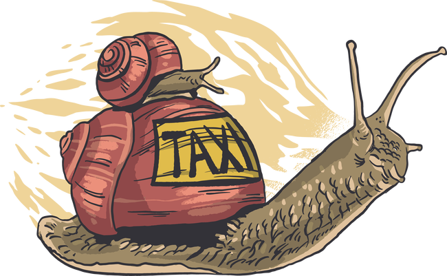 Csiga taxi