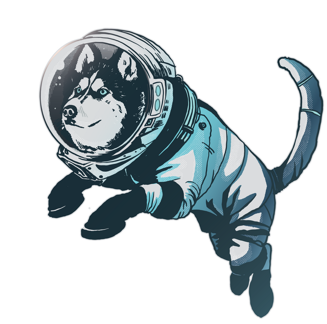 Űrhajós husky