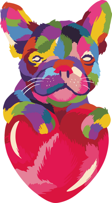 Színes bulldog