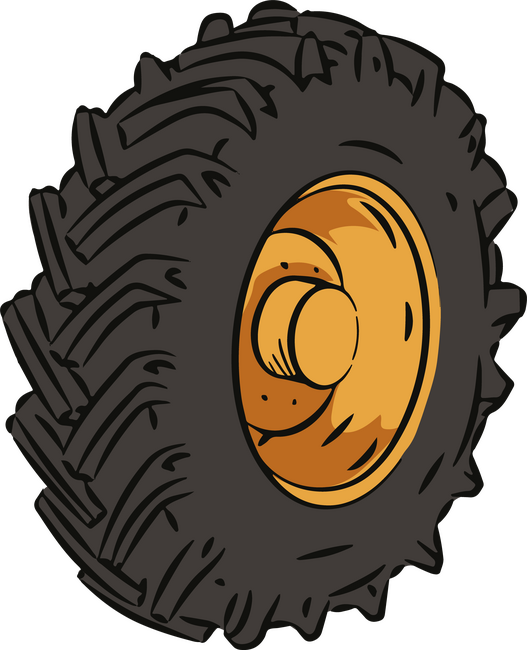 Traktor kerék