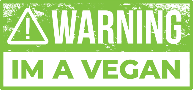 Figyelem vegán vagyok!
