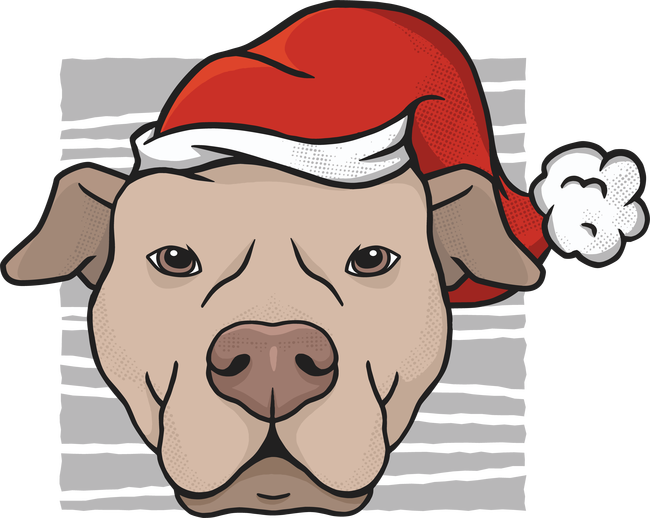 Karácsonyi pitbull