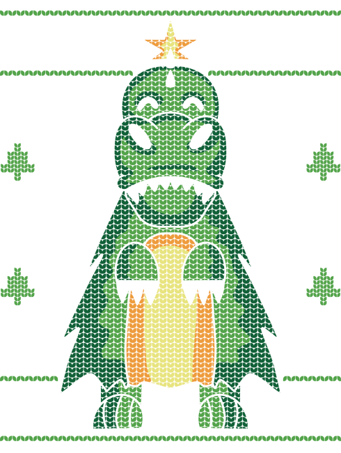 Csúnyapulcsis Trex fa