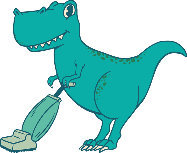 T-rex porszívóval