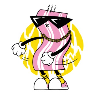 Bacon floss