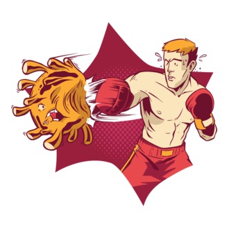 Boxoló vs. koronavírus