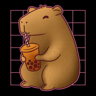 Capybara bubis teával