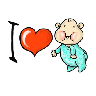 I love my baby