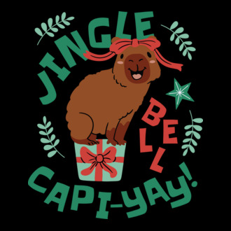 Karácsonyi capybara