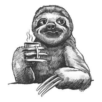 Kávézó lajhár