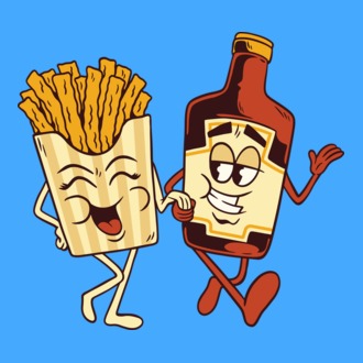 Krumpli és ketchup
