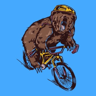 Medve BMX-en