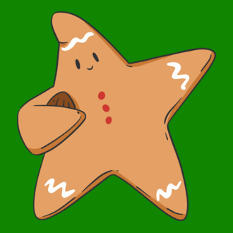 Mézeskalács csillag