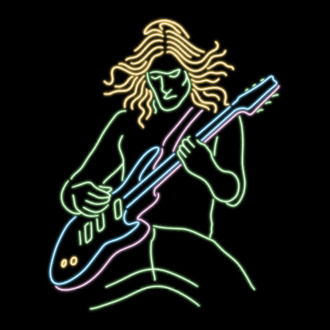 Neon gitáros