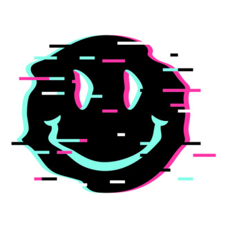 Neon smiley
