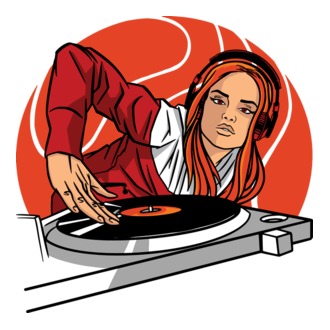 Női DJ
