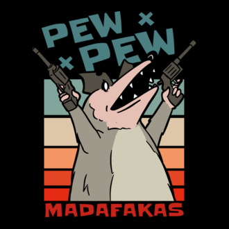 Oposszum pew pew