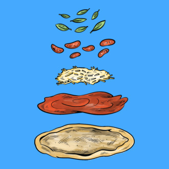 Pizza hozzávalók