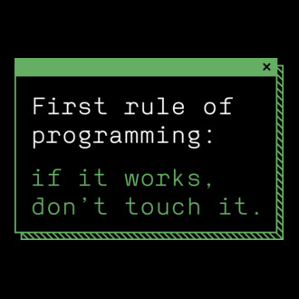 Programozó szabály