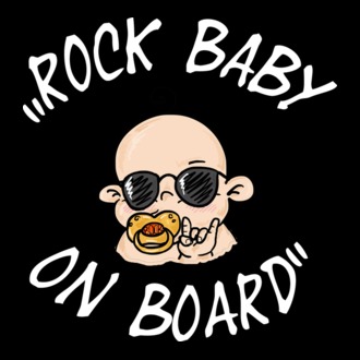 Rock baby (white)