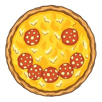 Smiley Pizza