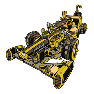 Steampunk Forma-1