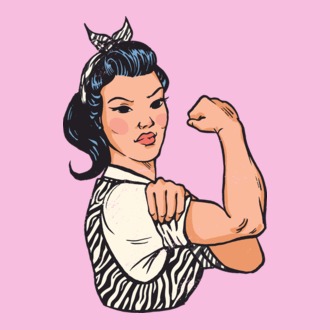 Strong woman