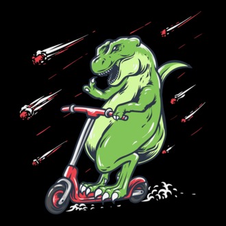 T-rex rolleren