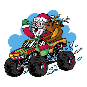 Télapó MonsterTruck