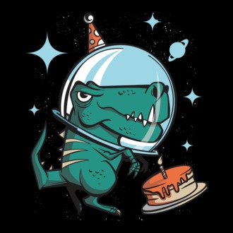 Űrhajós T-rex