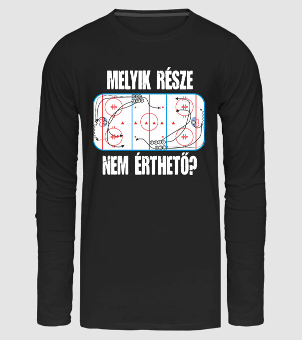  minta fekete pólón