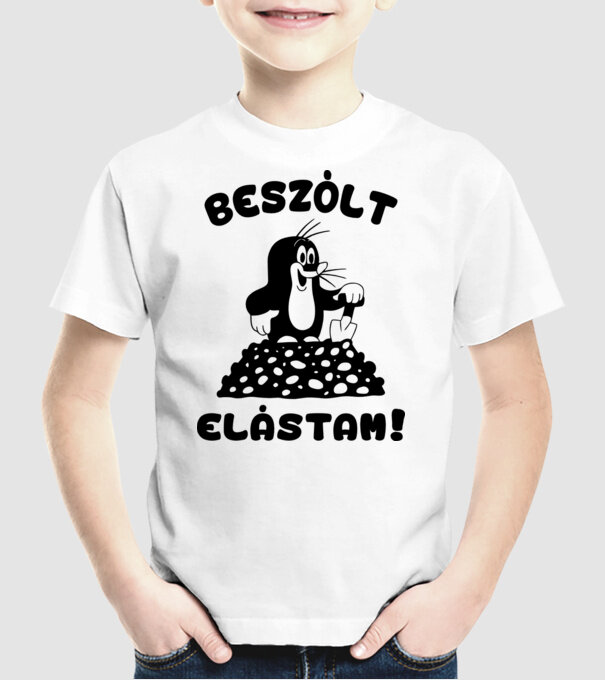  minta fehér pólón