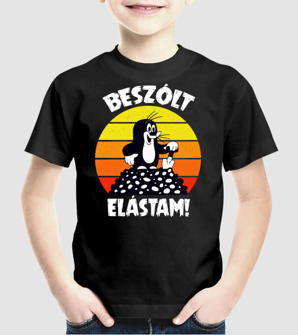 minta fekete pólón