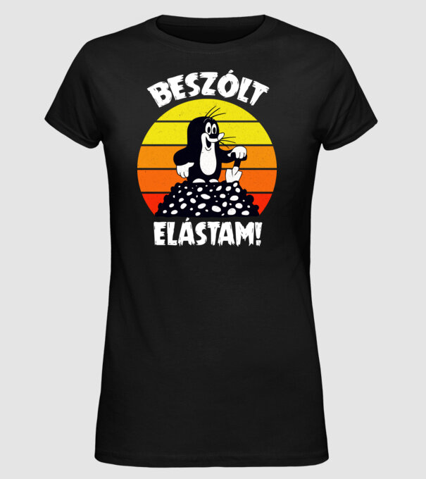  minta fekete pólón