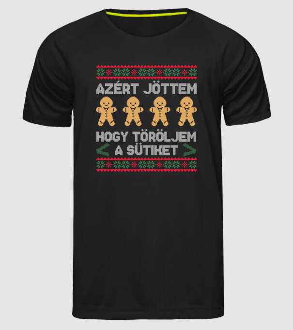  minta fekete pólón