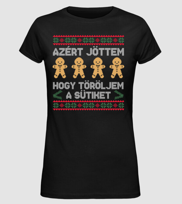  minta fekete pólón
