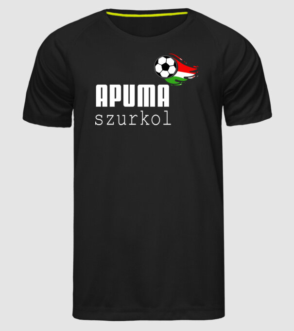  minta fekete pólón