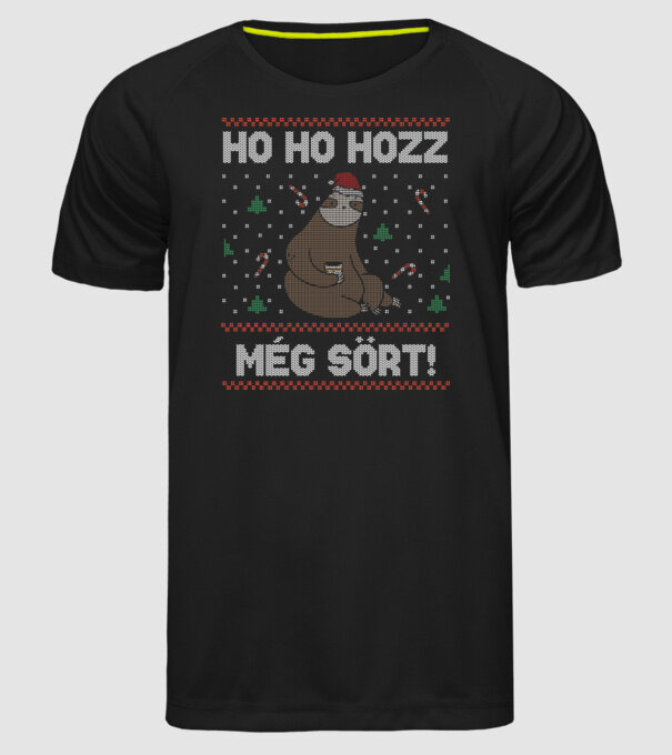  minta fekete pólón