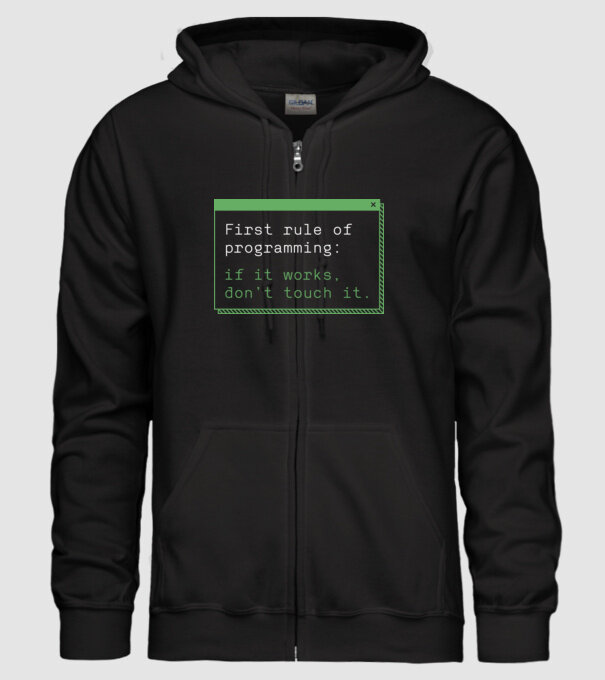  minta fekete pólón
