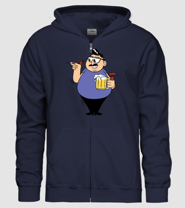  minta sötétkék pólón