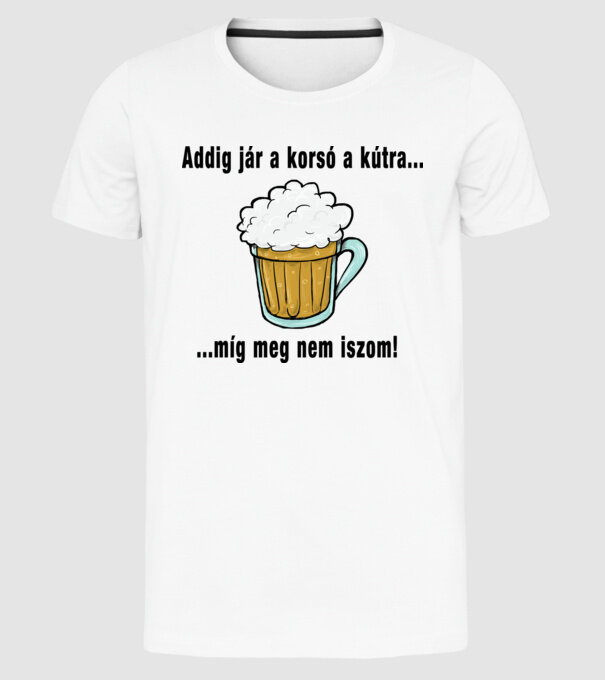  minta fehér pólón
