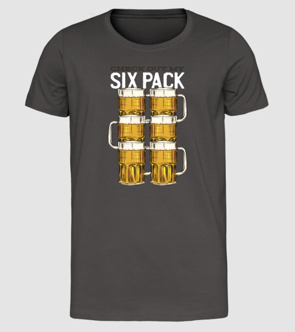  minta sötétszürke pólón