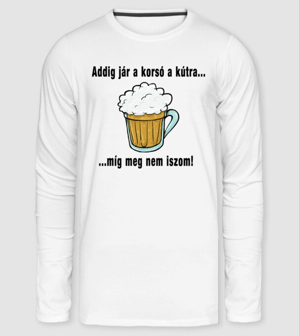  minta fehér pólón