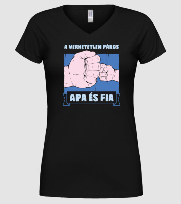  minta fekete pólón
