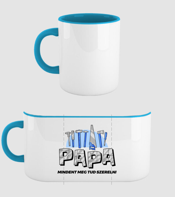  minta világoskék pólón